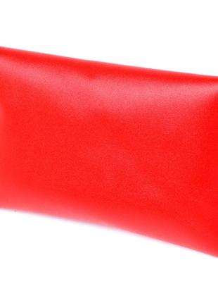 Женская кожаная тревел-косметичка shvigel 16421 красный2 фото