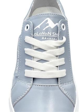 Кроссовки женские lalayan  shoes ls-10177/36 голубой 36 размер3 фото