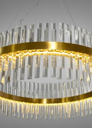 Lightwave 840/800br хрустальная светодиодная люстра