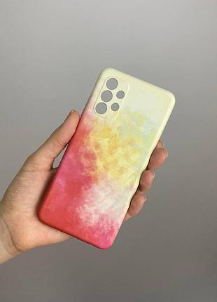 Чохол bright color для samsung galaxy a32 4g колір молочний
