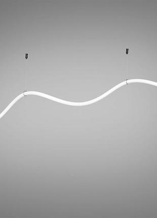 Lightwave sy9610-2000bk современная светодиодная люстра шланг, 22w