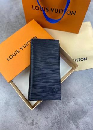 Гаманець louis vuitton epi без блискавки чорний k320