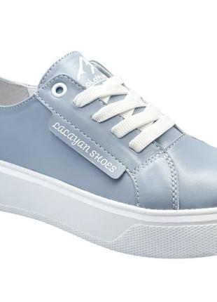 Кроссовки женские lalayan  shoes ls-10177/37 голубой 37 размер1 фото