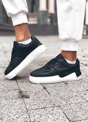 Кроссовки nike air force jester black / white