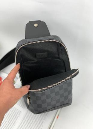 Сумка-слинг louis vuitton  avenue sling damier graphite s0395 фото