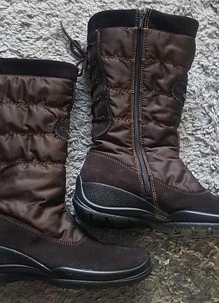 Оригинал.фирменные,зимние,натуральные сапоги geox
