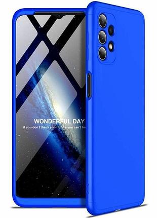 Чохол gkk 360 градусів для samsung galaxy a13 колір синій