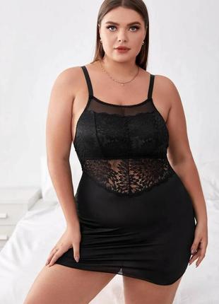 Пеньюар 52 р 90в 90с 2xl  shein негліже