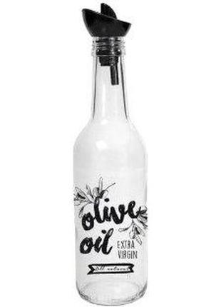 Пляшка для олії herevin black olive 151134-075-6816173 330 мл