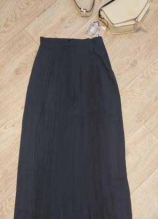 Длинная плиссированная юбка