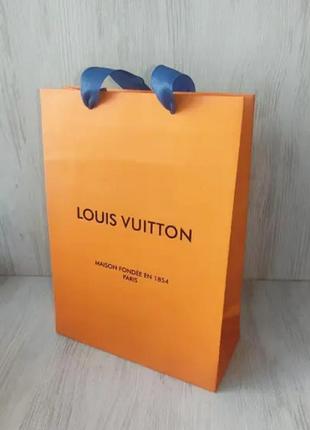 Подарунковий пакет louis vuitton помаранчевий