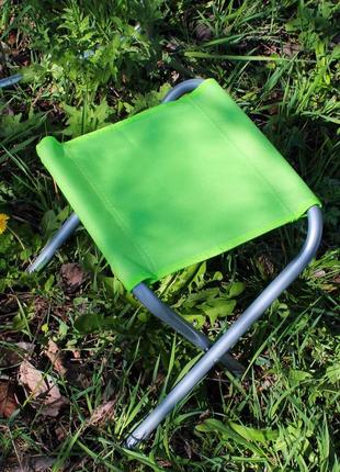 Розкладний стіл (зелений) для пікніка, стільці4 фото