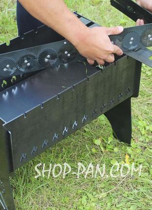 Автоматическая шашлычница shop-pan на 8 шампуров5 фото