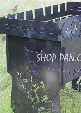 Автоматическая шашлычница shop-pan на 8 шампуров4 фото