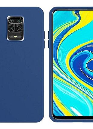 Чохол candy silicone для xiaomi redmi note 9s / note 9 pro колір бірюзовий 2