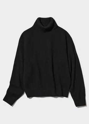 Гольф свитер премиум-класса из овечьей шерсти lambswool uniqlo