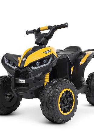 Дитячий квадроцикл на акумуляторі з пультом ,eva-колеса,шкіряне сидіння