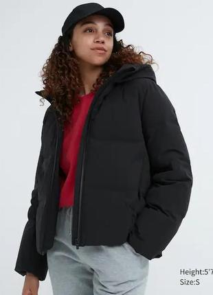 Тепла, безшовна куртка, парка , пуховик яронського бренду uniqlo seamless down