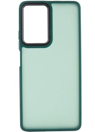 Чехол buttons shield для oppo a38 цвет зеленый