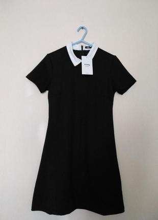Платье футляр с контрастным воротником sinsay6 фото