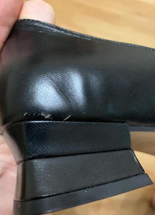 Нові шкіряні туфлі, лофери 26 см6 фото