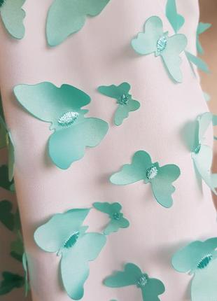Ноое дизайнерское сарафан с бабочками летнее платье devant olga ponomarenko m5 фото
