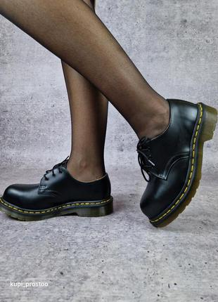 Dr. martens 1461 core black virginia2 фото