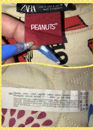 Платье -футболка🐶 с принтом snoopy zara limited edition 40/48
❌распродаж❌8 фото