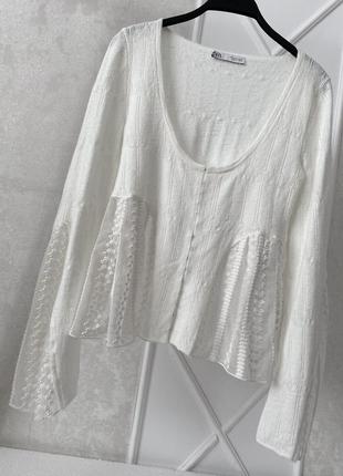 Блуза zara.1 фото