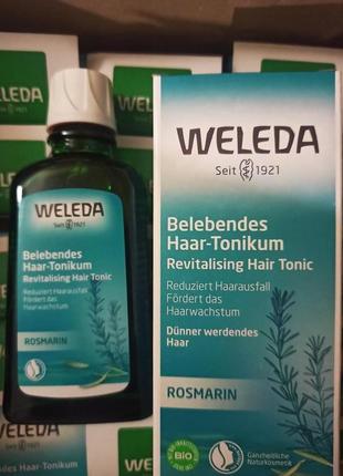 Набор тоник weleda от выпадения волос, 100+100мл.