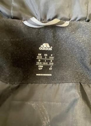 Куртка утеплена стьобана adidas, s /36 оригінал3 фото
