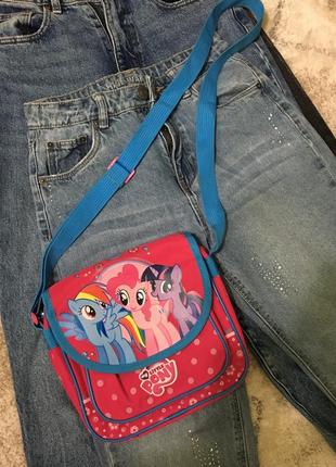 Отличная сумочка my little pony для девочки2 фото