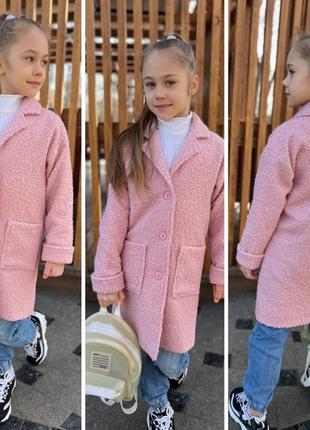 Пальто баранчик букле весна 2024