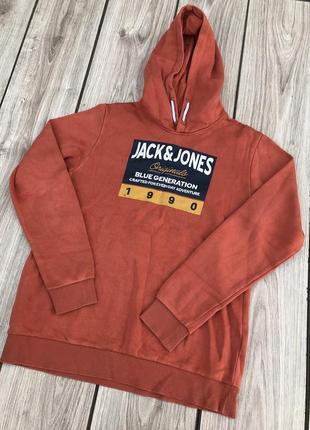 Светр jack & jones реглан кофта новий свитер лонгслив стильный  худи пуловер актуальный джемпер тренд