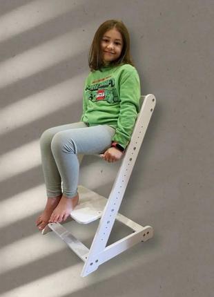 Детский растущий регулируемый стул от 1 до 16 лет с регулируемой высотой1 фото