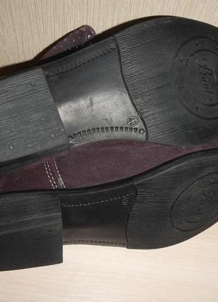Кожаные сапоги ботинки cable р. 40-417 фото