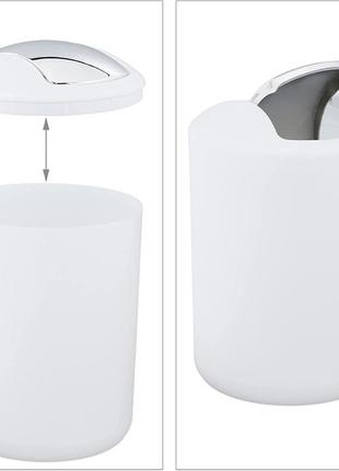 Набор аксессуаров для ванны bathlux из 6 предметов, стильный современный комплект белый топ5 фото