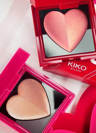 Хайлайтер kiko magnetic attraction 2 in 1 highlight2 фото