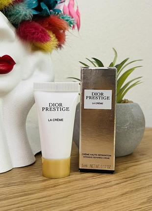 Оригинальный восстанавливающий крем для лица dior prestige la crème