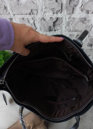 Женский кожаный шоппер женская кожаная сумка3 фото