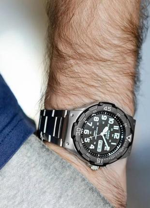 Чоловічий годинник casio sport mrw-200hd-1bvef оригінал8 фото