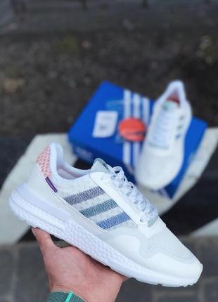 Мужские кроссовки adidas zx 500 rm commonwealth white