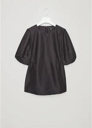 Блуза cos structured blouse with puff sleeves / 341 фото