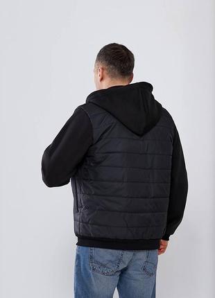 🔘мужская куртка бомбер с капюшоном🔘 качественный пошив2 фото