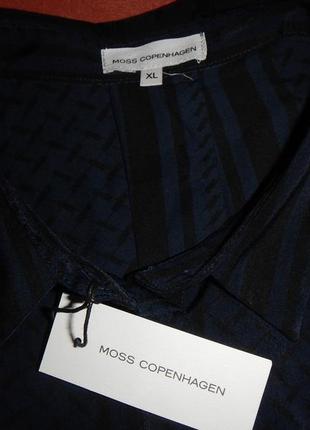 Атласна блуза moos copenhagen p.xl3 фото