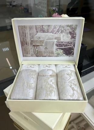 Подарочный набор полотенец от tivolyo home 🤩