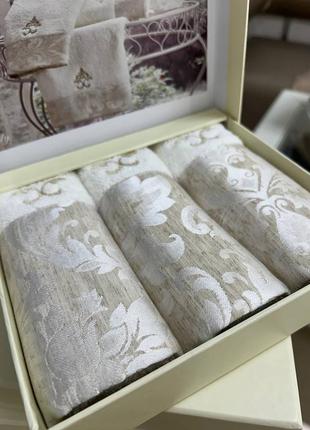 Подарочный набор полотенец от tivolyo home 🤩