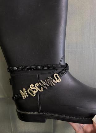 Сапоги moschino2 фото