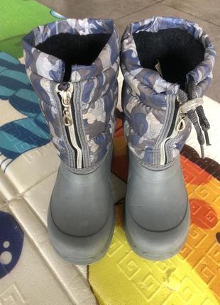 Резиновые сапожки ботинки