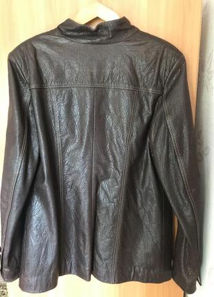 Кожаный пиджак, кожаный жакет, кожаная куртка, пиджак с натуральной кожи, кожаная куртка3 фото